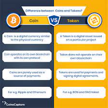 WHATS THE DIFFRENCE TOKEN COIN